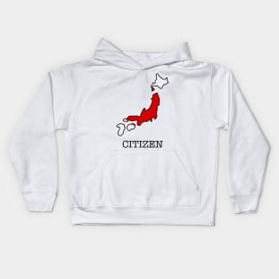 Japanese Citizen Kids Hoodie